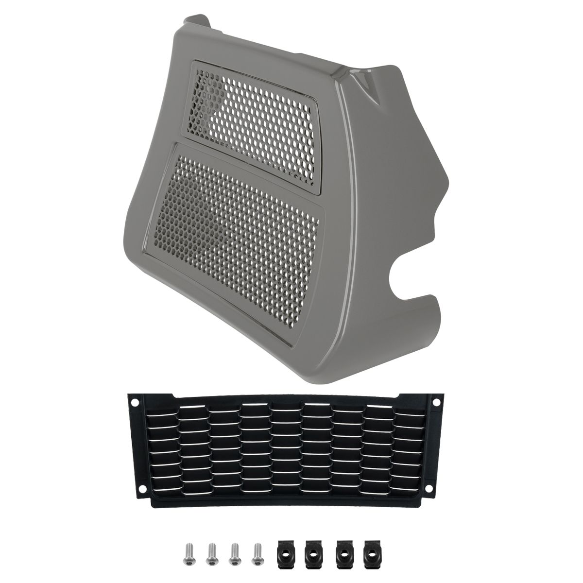 OE Color-Matched Oil Cooler Cover — Street Glide / Road Glide '23.5-'26