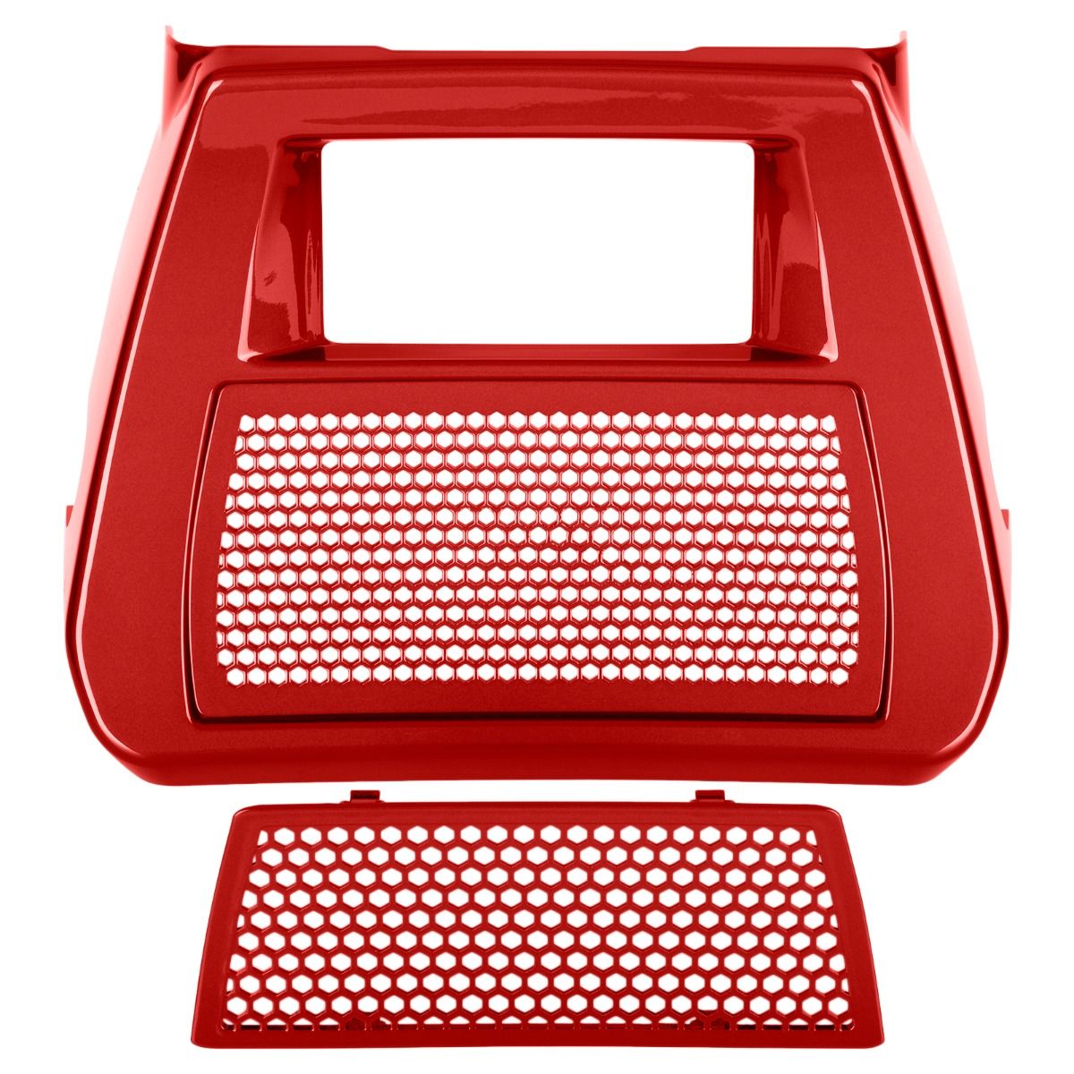OE Color-Matched Oil Cooler Cover — Street Glide / Road Glide '23.5-'26
