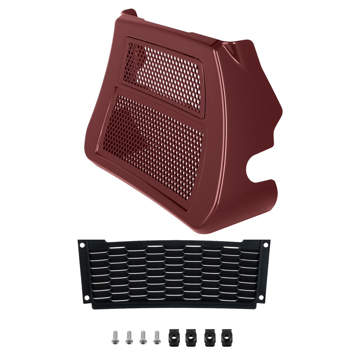 OE Color-Matched Oil Cooler Cover — Street Glide / Road Glide '23.5-'26