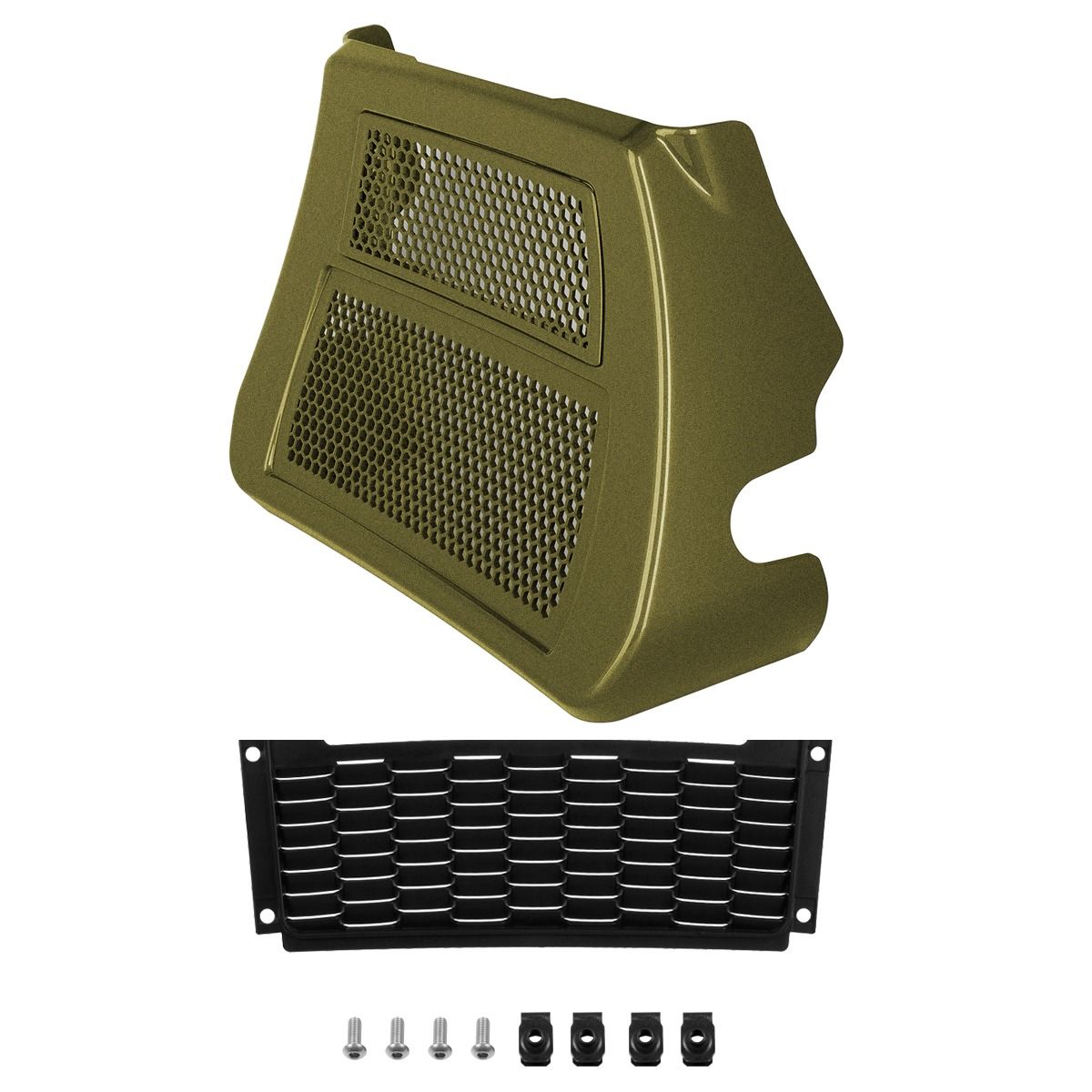 OE Color-Matched Oil Cooler Cover — Street Glide / Road Glide '23.5-'26