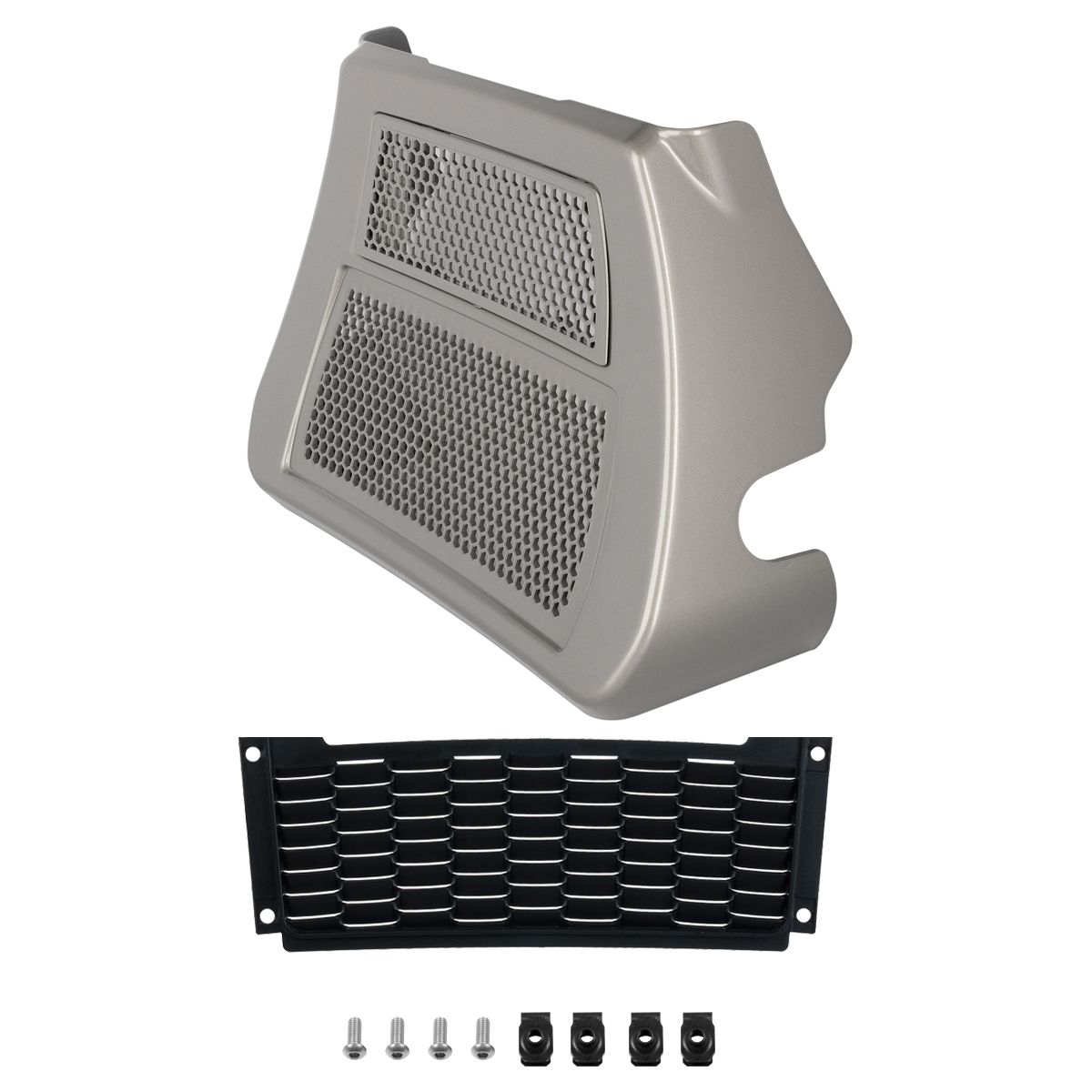 OE Color-Matched Oil Cooler Cover — Street Glide / Road Glide '23.5-'26