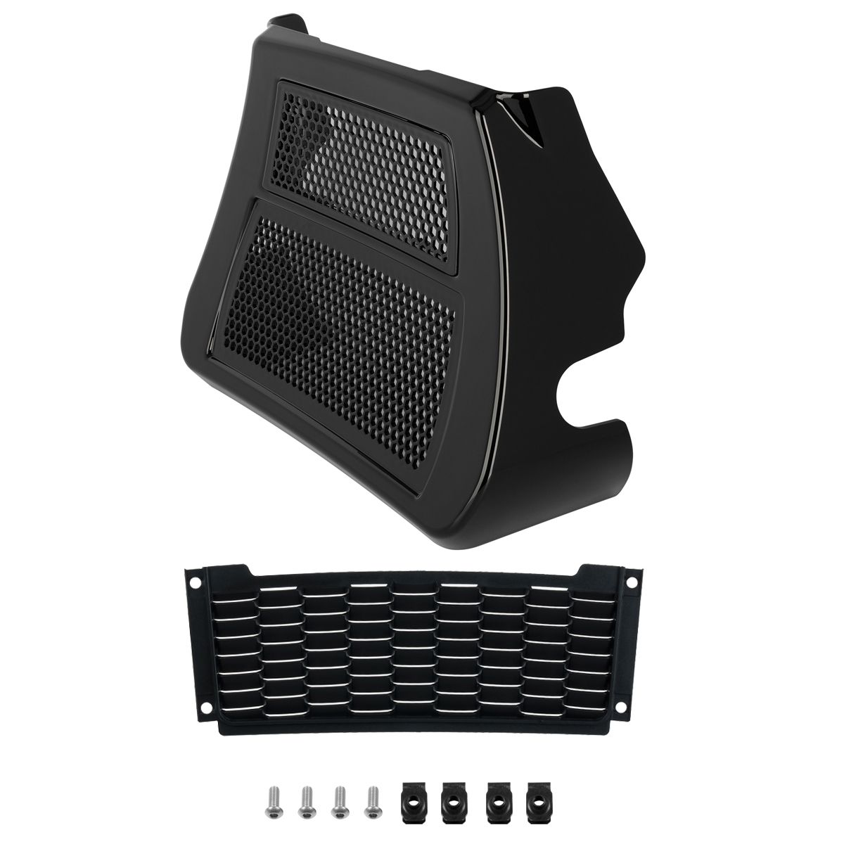 OE Color-Matched Oil Cooler Cover — Street Glide / Road Glide '23.5-'26