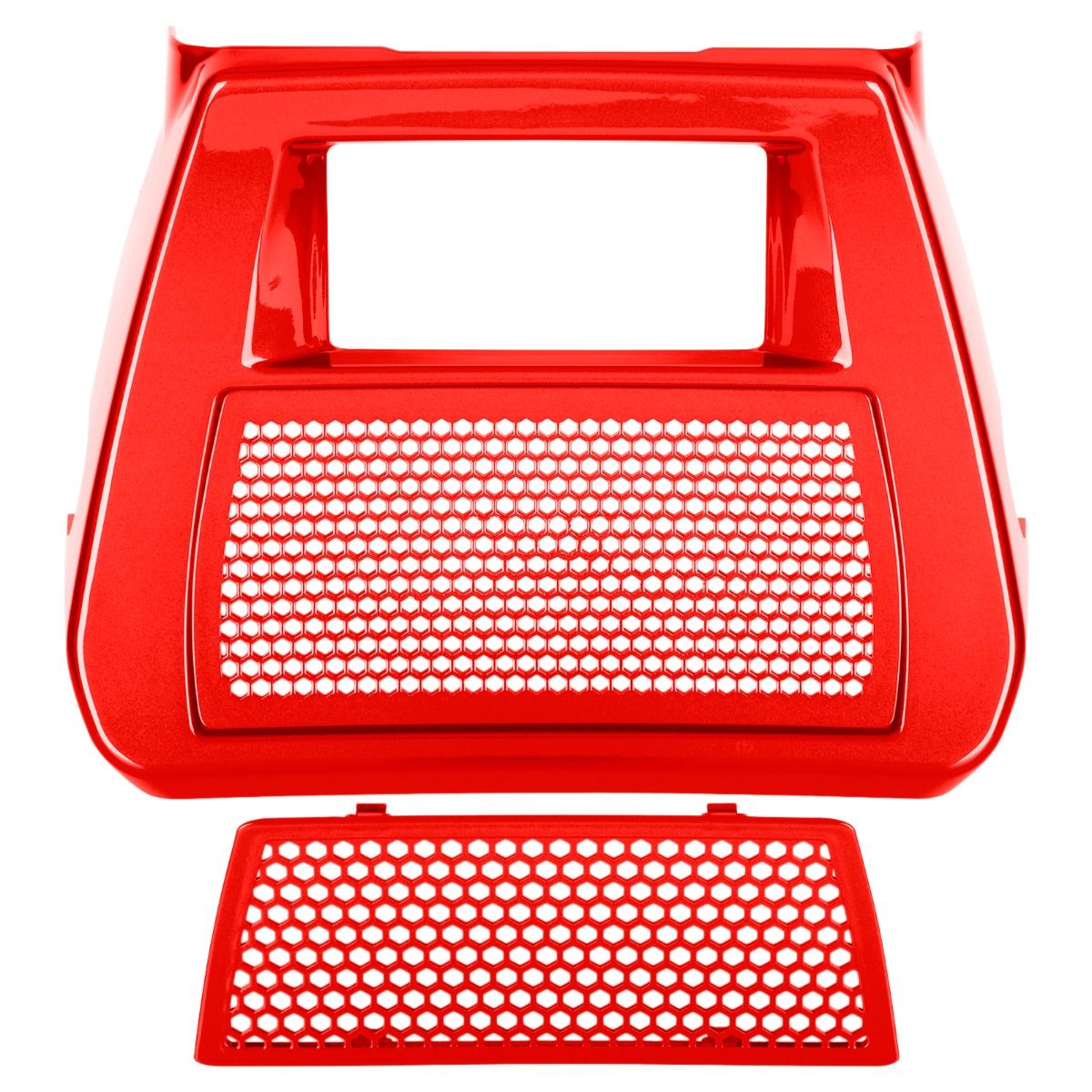 OE Color-Matched Oil Cooler Cover — Street Glide / Road Glide '23.5-'26