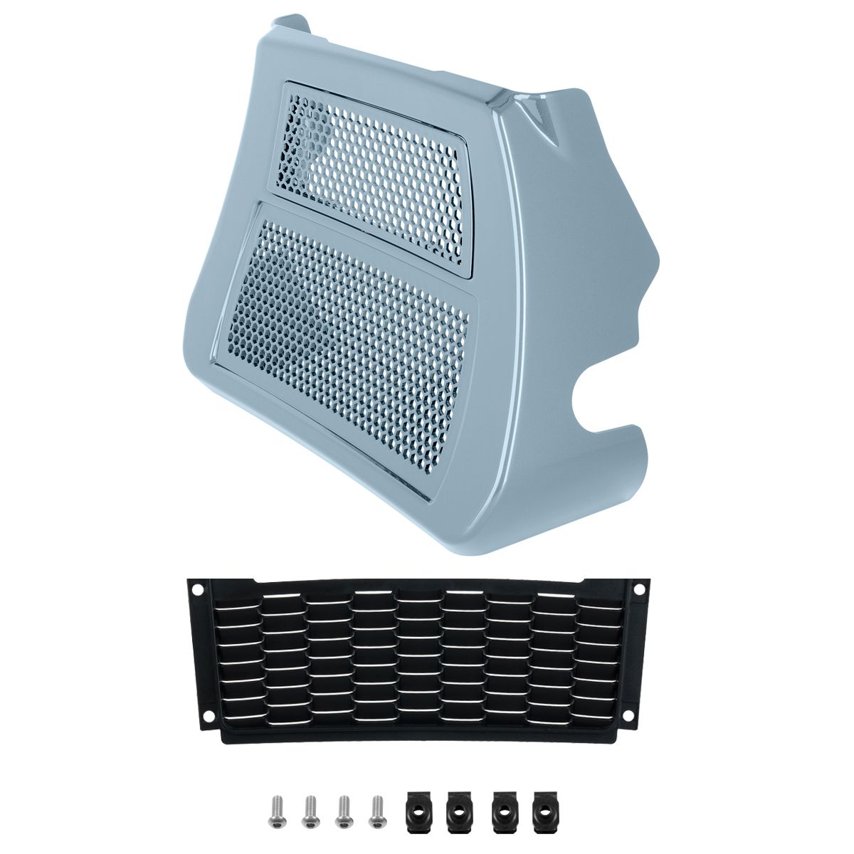 OE Color-Matched Oil Cooler Cover — Street Glide / Road Glide '23.5-'26