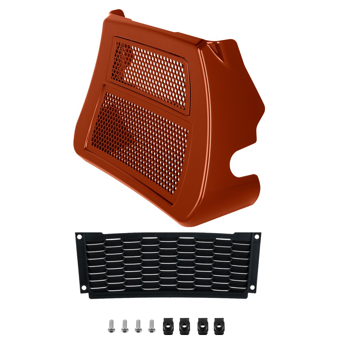 OE Color-Matched Oil Cooler Cover — Street Glide / Road Glide '23.5-'26