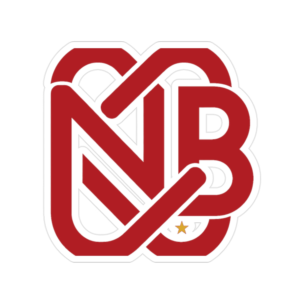 NB Knot Helmet Sticker
