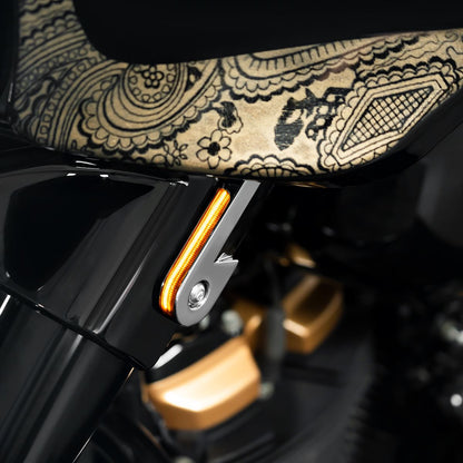 Billet Fork Turn / DRL Signals — Street Glide '14-'23