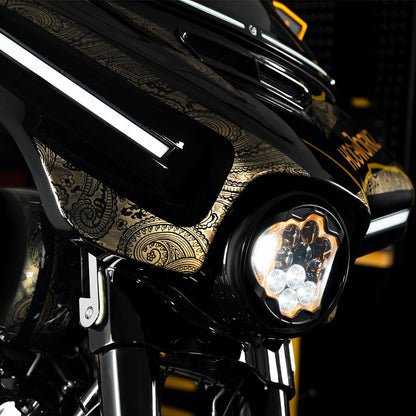 Billet Fork Turn / DRL Signals — Street Glide '14-'23