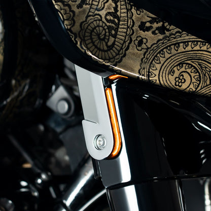 Billet Fork Turn / DRL Signals — Street Glide '14-'23