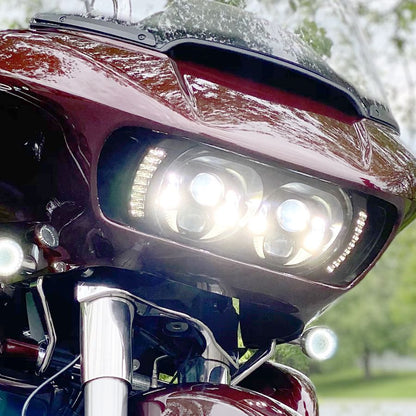 Visionz™ LED Turn Signal / DRL Vent Inserts — Road Glide '15-'23