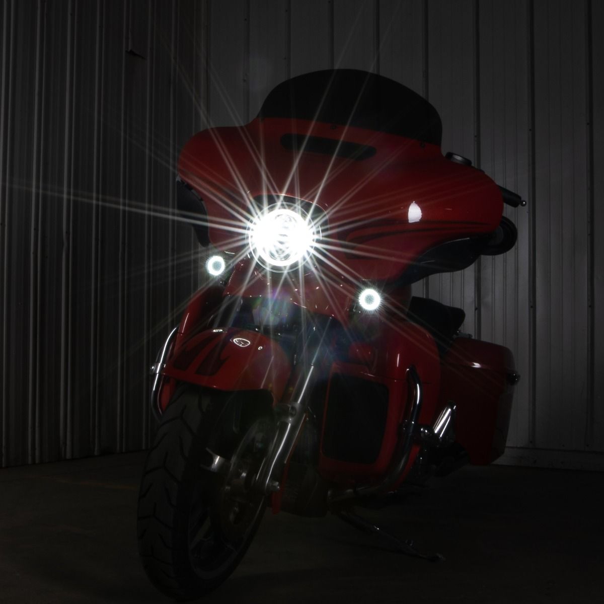 7" LED HALOMAKER® Headlight (Daymaker Replacement) — Touring & Softail