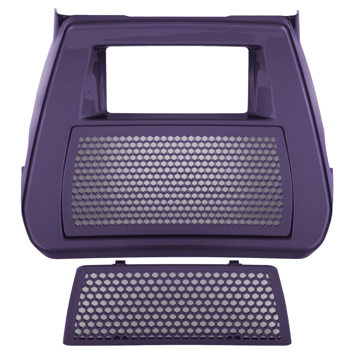 OE Color-Matched Oil Cooler Cover — Street Glide / Road Glide '23.5-'26
