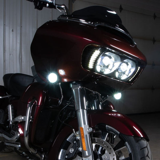 Visionz™ LED Turn Signal / DRL Vent Inserts — Road Glide '15-'23