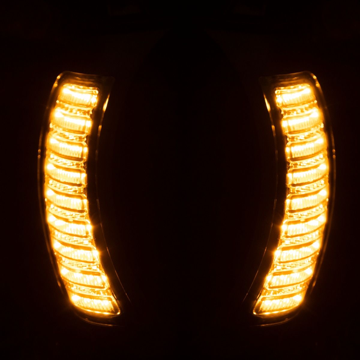 Visionz™ LED Turn Signal / DRL Vent Inserts — Road Glide '15-'23