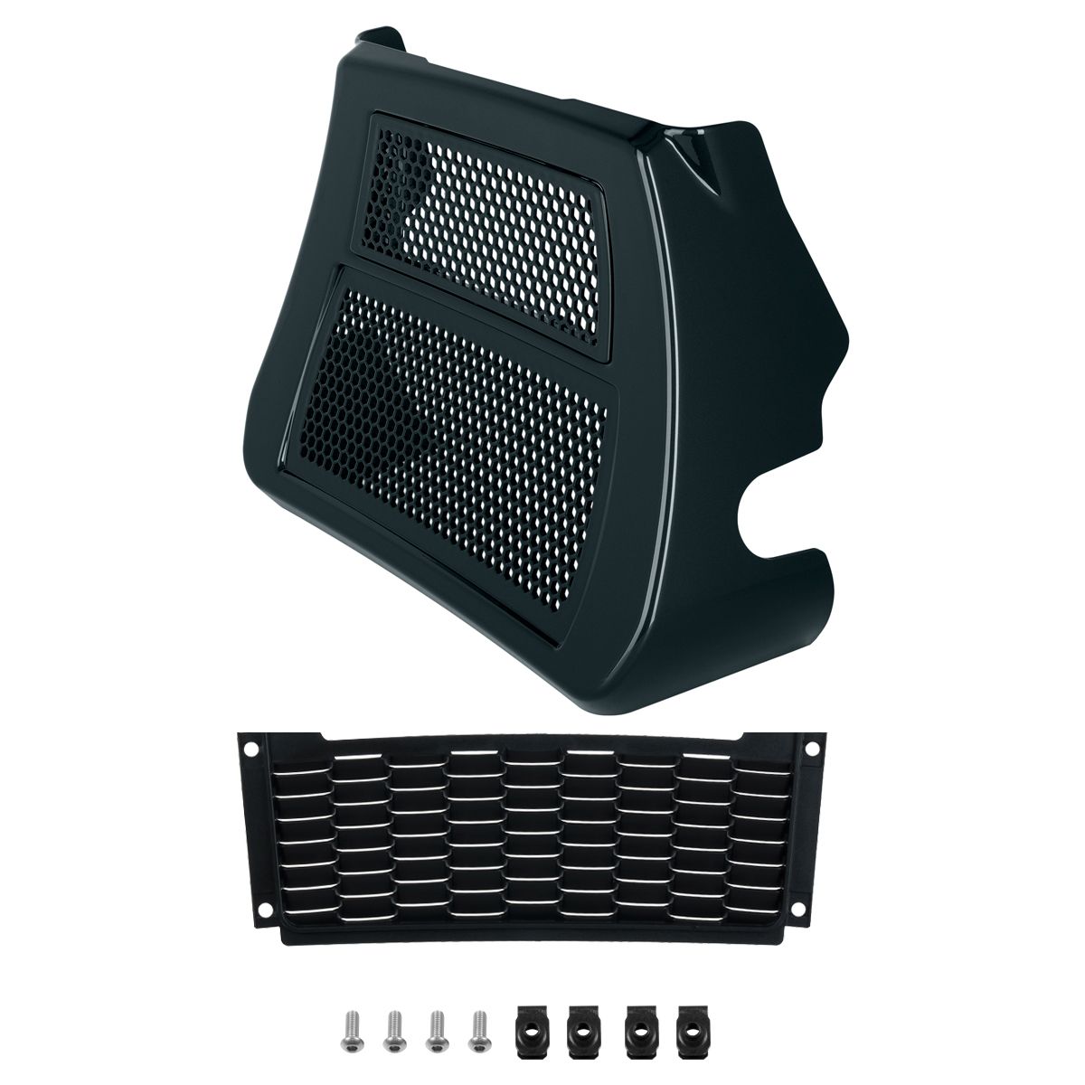 OE Color-Matched Oil Cooler Cover — Street Glide / Road Glide '23.5-'26