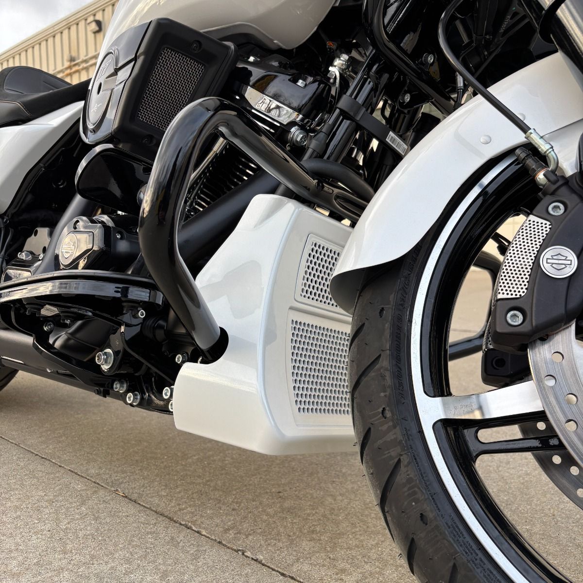OE Color-Matched Oil Cooler Cover — Street Glide / Road Glide '23.5-'26