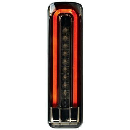 Smoked Lumipro LED Saddlebag Filler Insert lit for Touring 2014-2023